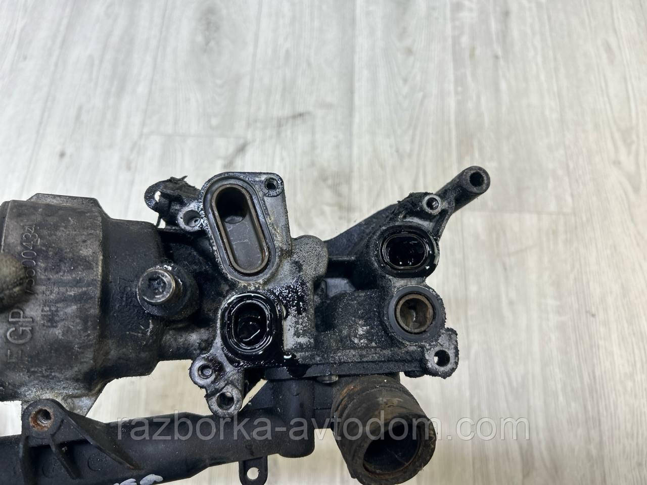 Корпус оливного фільтра та заливна горловина 1,3CDTI Opel Corsa C, Combo, Fiat Fiorino OE:73500434 фото 2