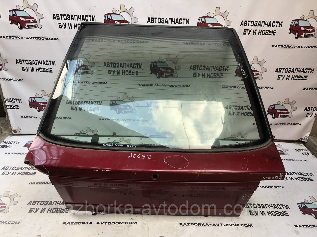 Кришка багажника хетчбек SAAB 9000 (1985-1998) фото 2