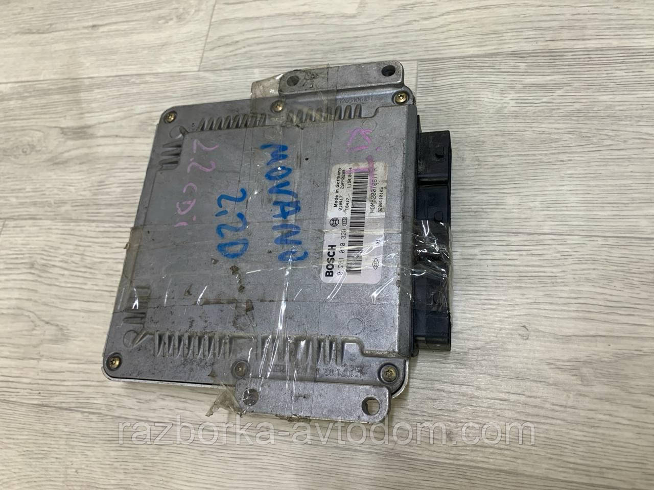 Компютер блок керування двигуном (ЕБУ) 2.2 dci Renault master (1998-2003) OE:8200110105