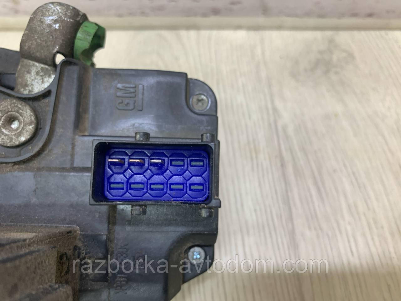 Замок електродверцят передній правій 3 пін Opel Zafira A OE:24444016 фото 2
