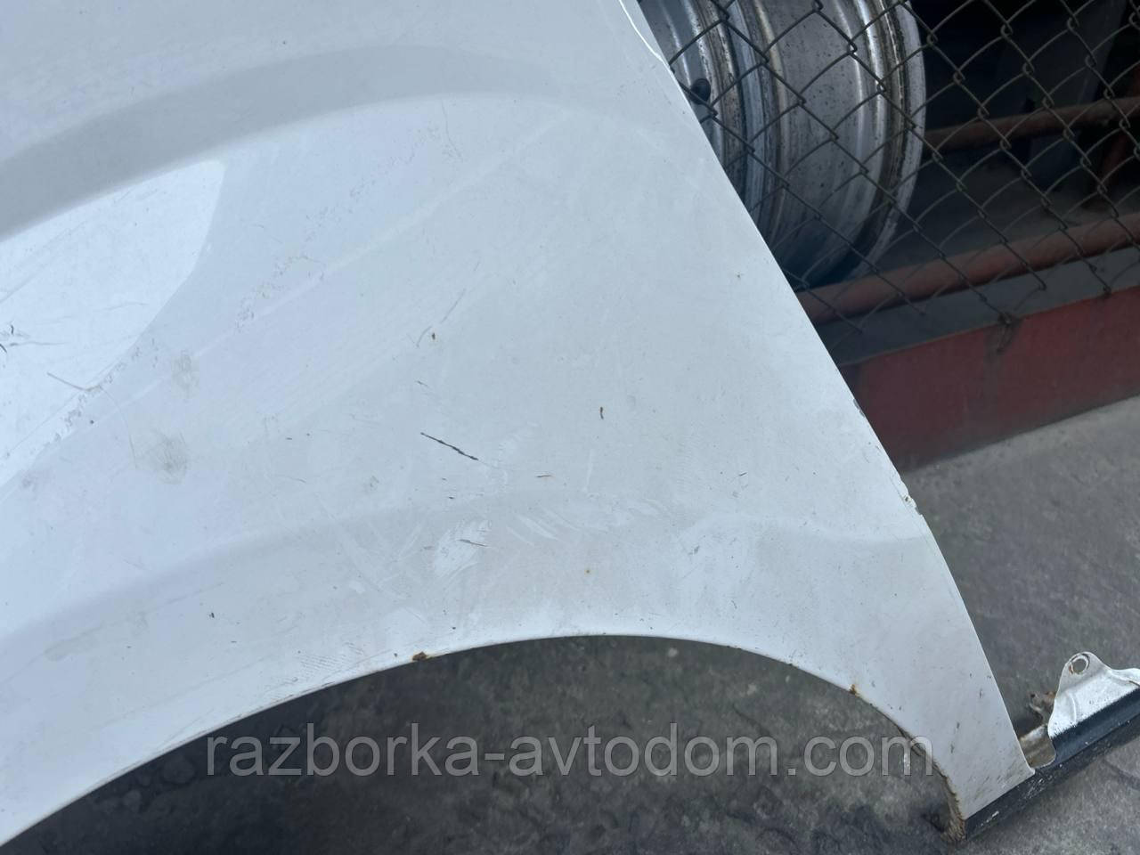 Крило переднє ліве Fiat Fiorino (07-), QUBO (07-), Peugeot Bipper (07-) Citroen Nemo (07-) OE:7840W5 ДЕФЕКТ