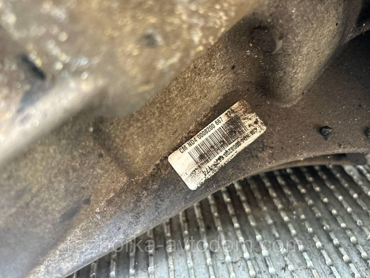 КПП, МКПП, Коробка передач механ (6 маточина) 1.6 dCi Renault Scenic 3 (09-), Grand, Megane 3 OE:Nd4012, 320105487r, A057611