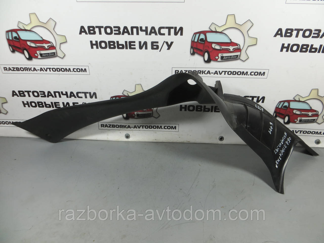 Накладка порога задня права нижня Peugeot 307 (2001-2008) ОЕ: 9632751177