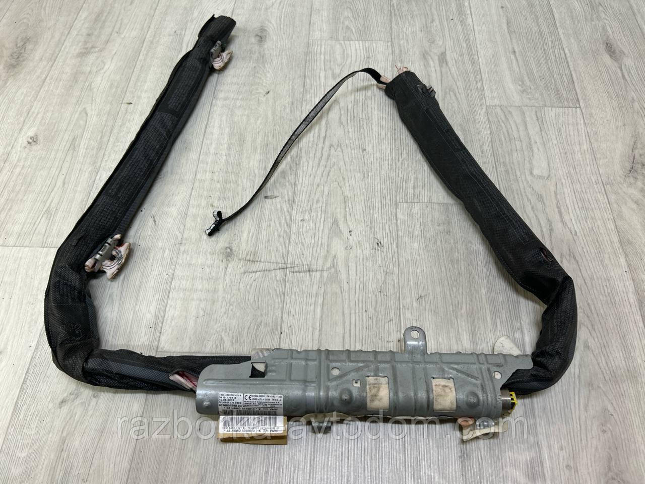 Подушка безпеки (AIRBAG) шторка бічна ліва Peugeot 308 (07-13) OE:9676859780