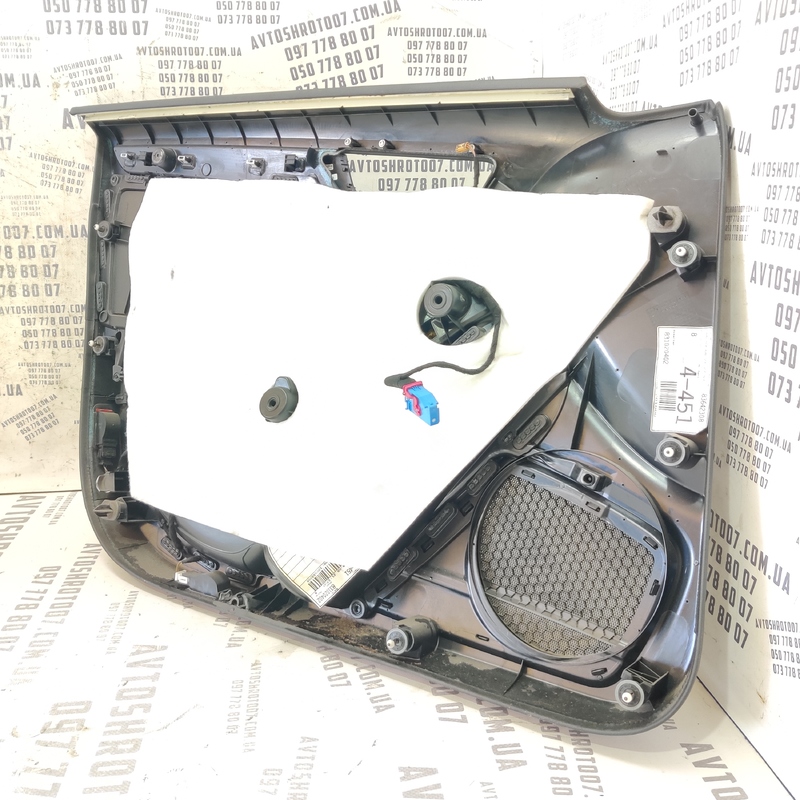 Карта дверна передня права Audi A4 B8 (07-15) 2.0 дизель
