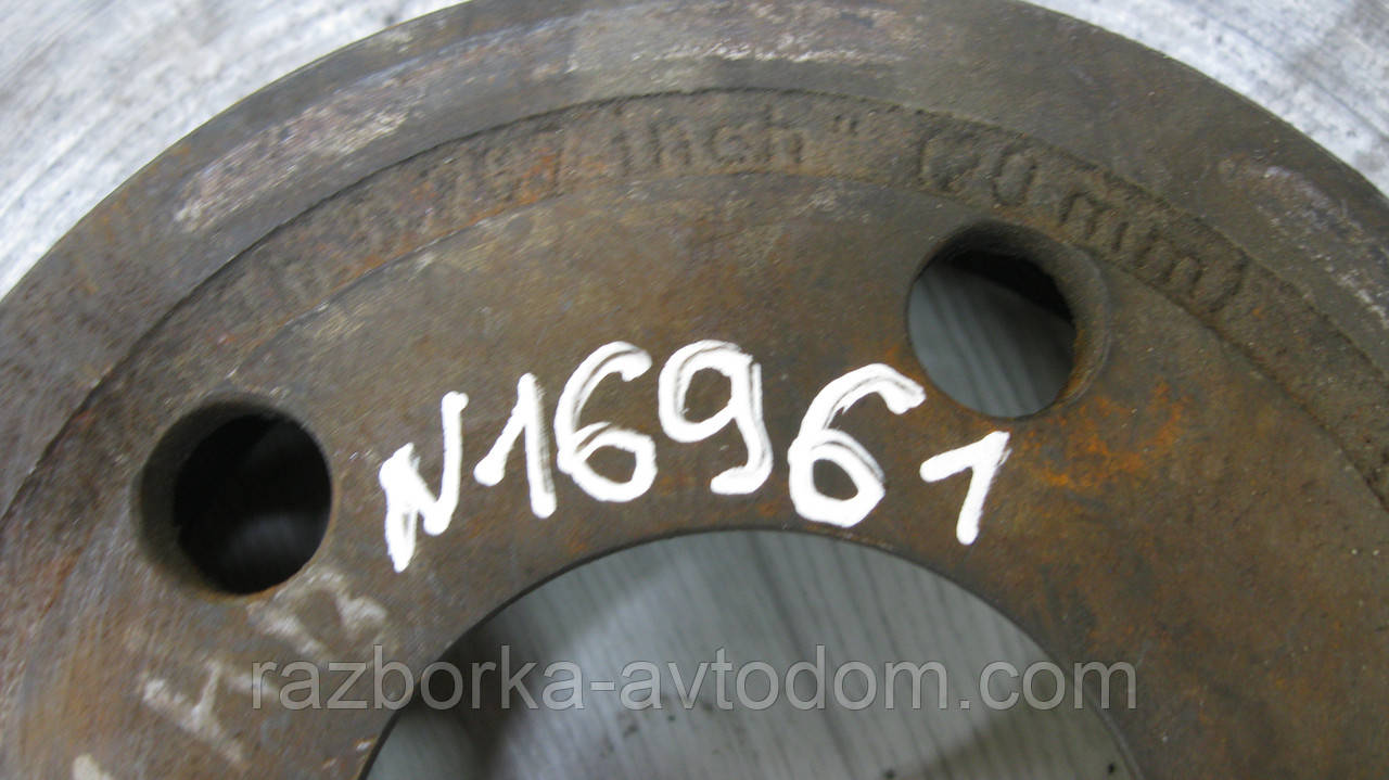 Диск гальмівний передній вентильований VW T4 (1990-2003) OE: 701615301A