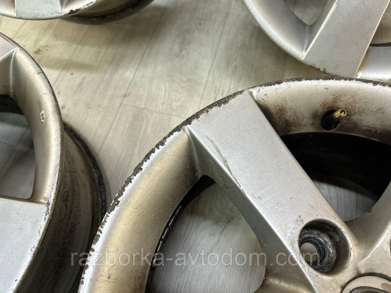 Диски колісні титани (комплект) R15 Mazda Axela, 3 (03-09),5 (05-), Premacy (05-18) 6Jx15 5x114.3x6.1 ET52,2