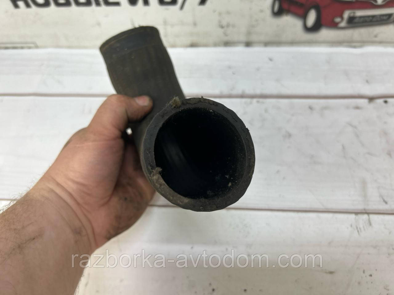 Патрубок інтеркулера нижній 1,9TD VW Passat B5, Audi A4 B5, A6 C5 OE:8D0145834F