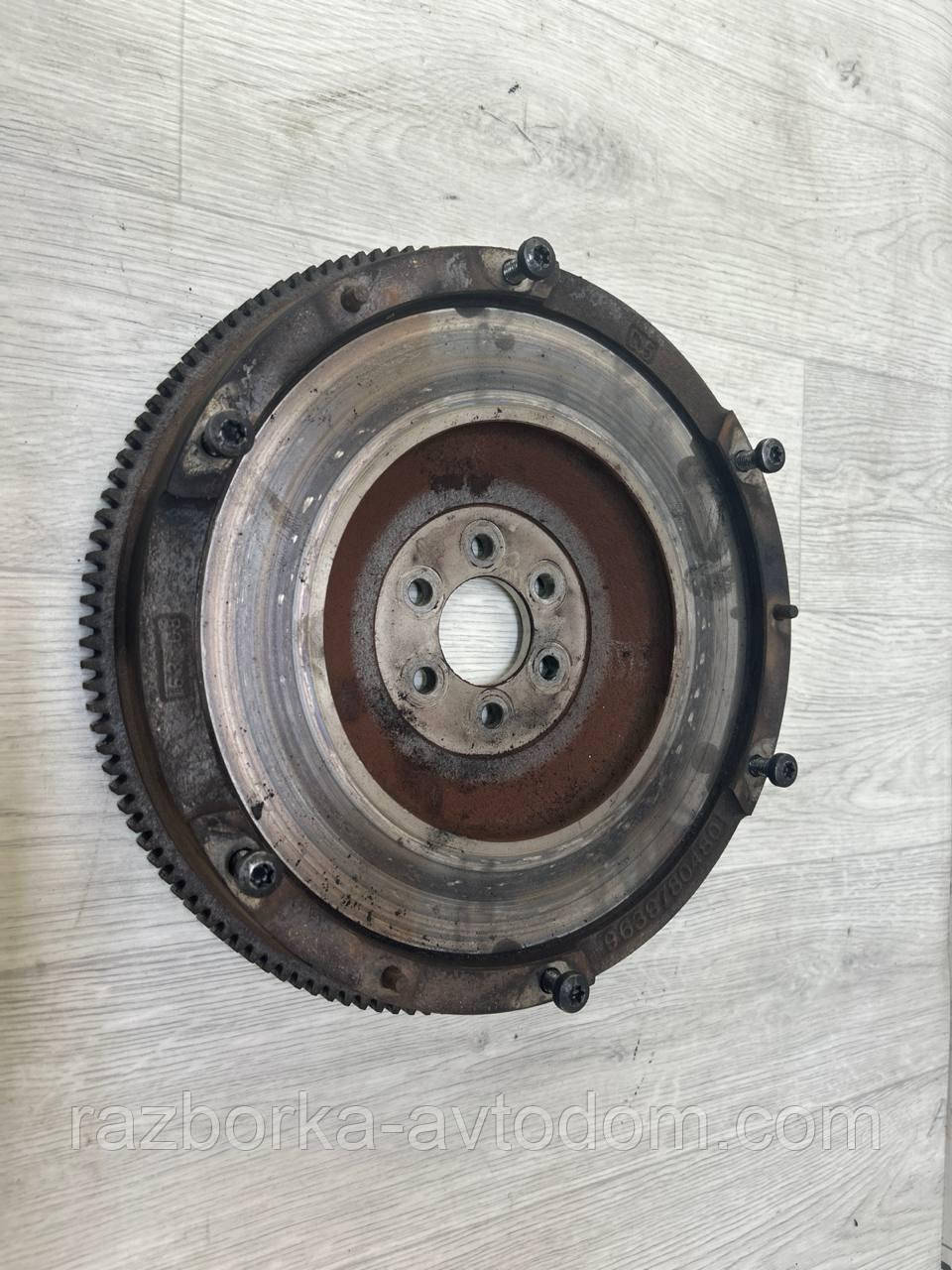 Маховик одномасовий 1.6HDI Citroen Berlingo (03-), C4 Picasso, Peugeot PARTNER (08-) OE:9639780480