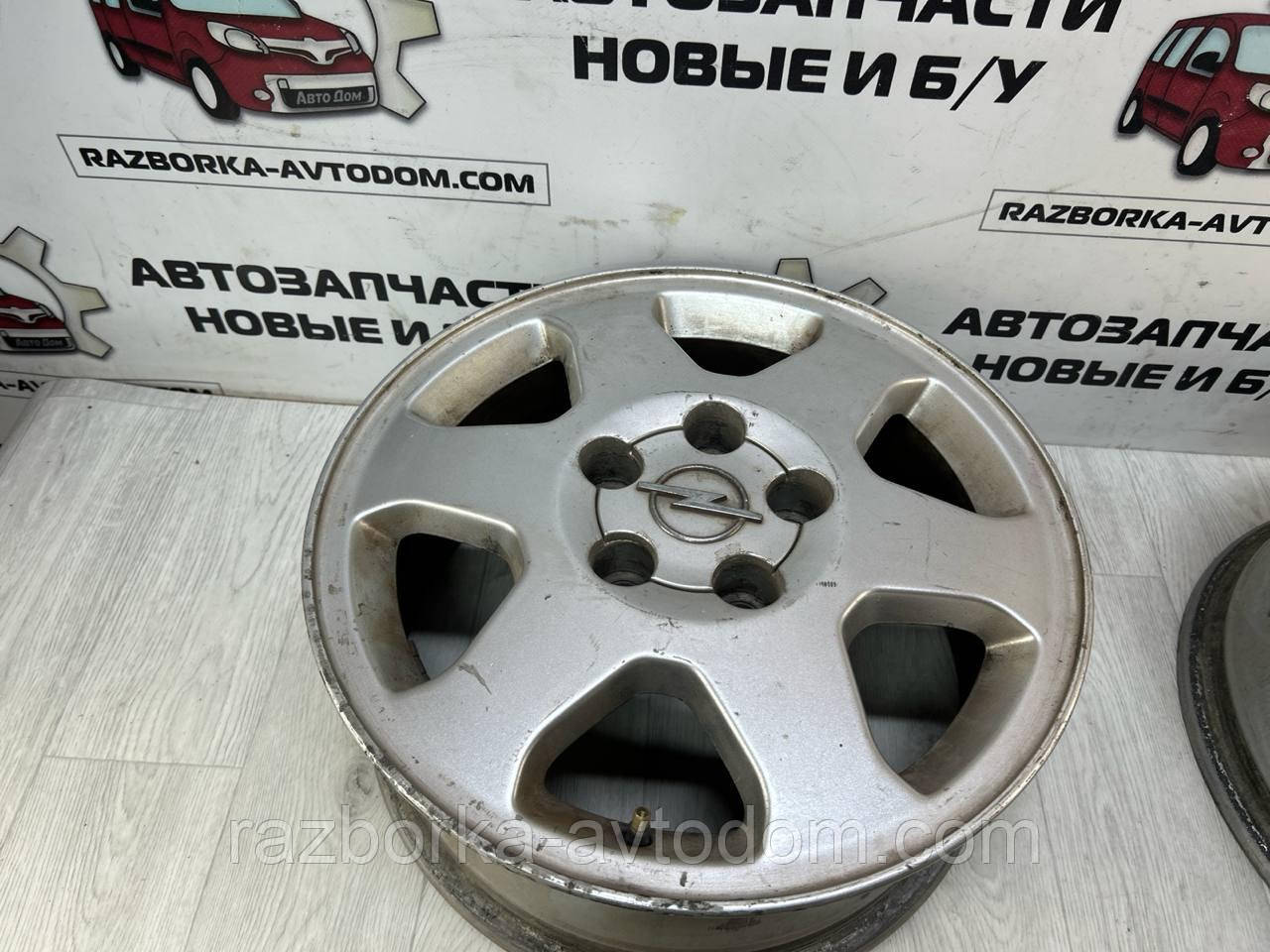 Диски колісні титани (комплект) R15 Opel Zafira A, Meriva, Subaru Traviq (01-05) 6jx15 5x100x65.1 et 43