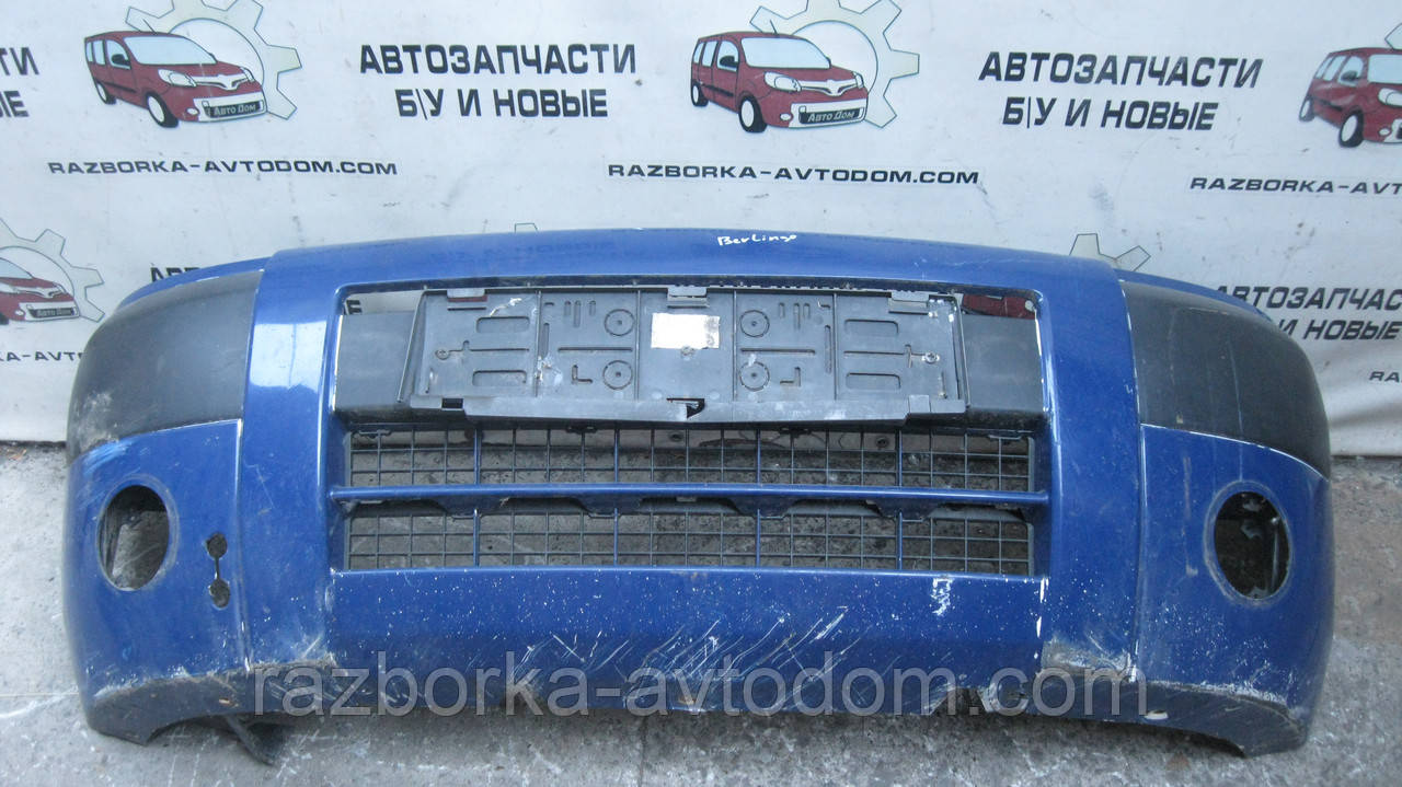Бампер передний Citroen Berlingo, Peugeot Partner (2003-2008) OE:7401 W8