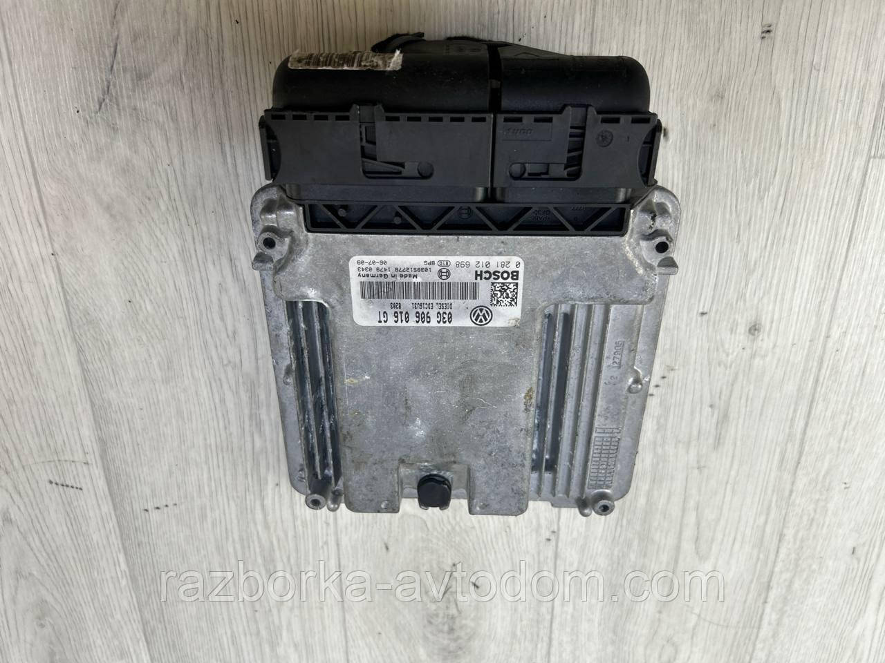 Блок керування двигуном (ЕБУ) BSS 2.0TDI SKODA Superb 1 (02-08) OE:03g906016gt, 028012698