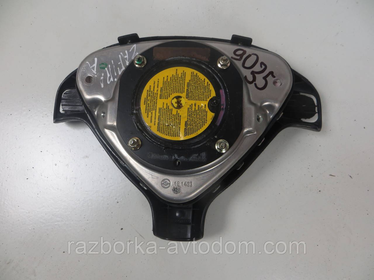 Подушка AIRBAG безпеки водійська без керма Opel Zafira A (1999-2005) OE:90437285