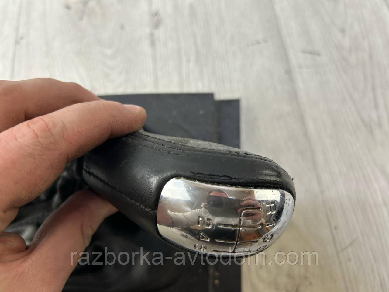 Ручка з чохлом куліси кп (6 ступка) SKODA Superb 1 (02-08) OE:3391863216 OE 3U1863216