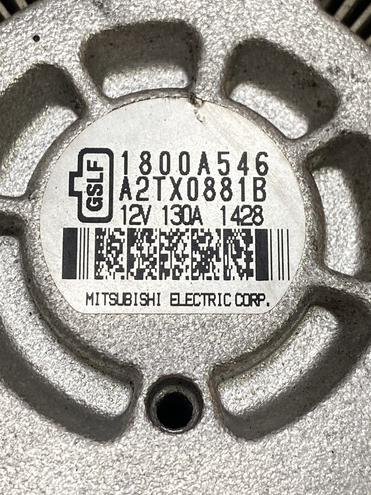 Генератор Mitsubishi Outlander 3 OEM 1800A546
