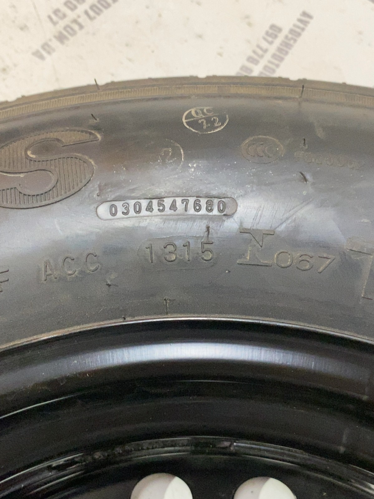 Запасне колесо Hyundai Tucson 3 TL (15-21) 52910C1910