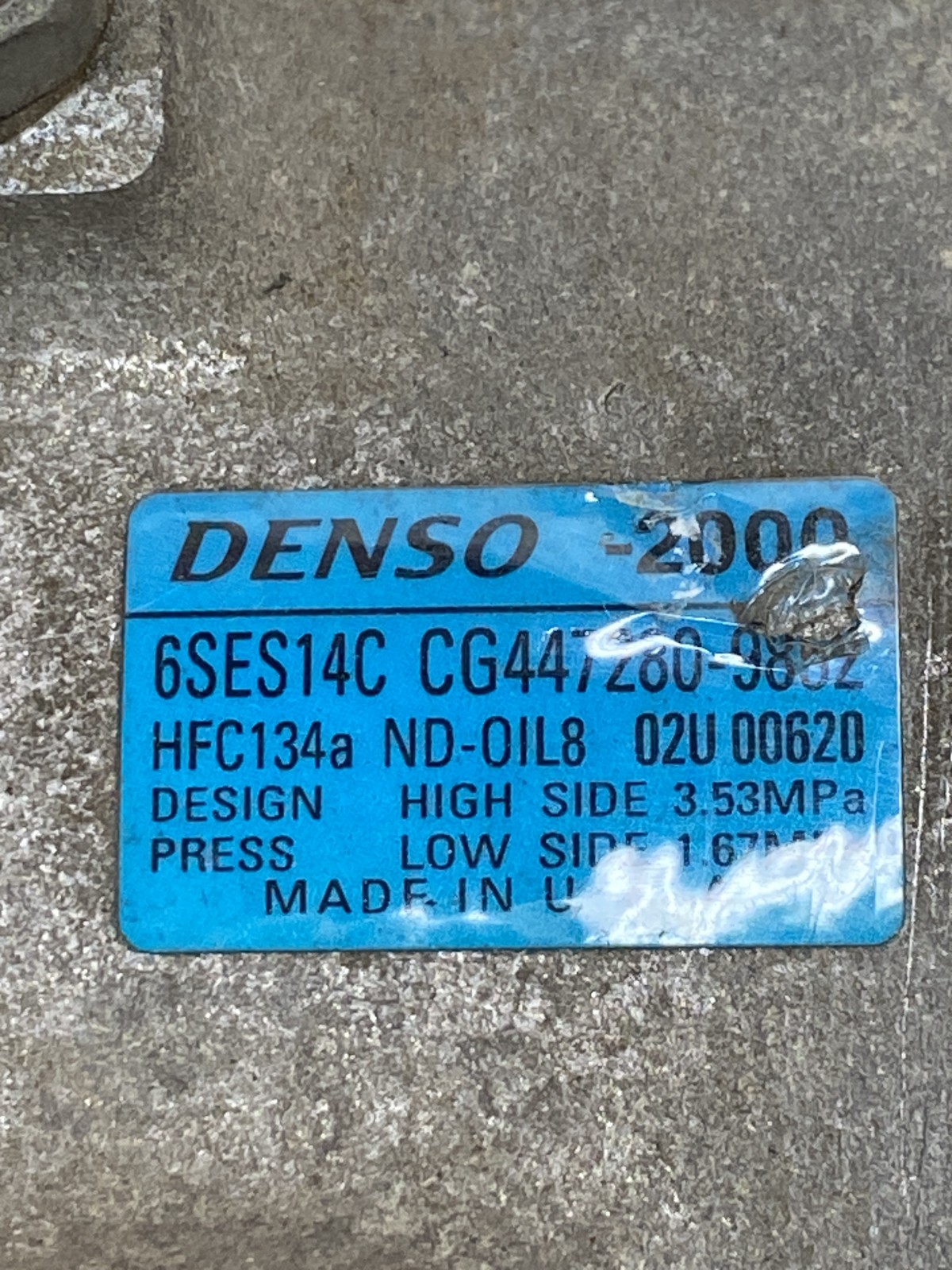 Компресор кондиціонера Hyundai Sonata 7 LF CG4472809852