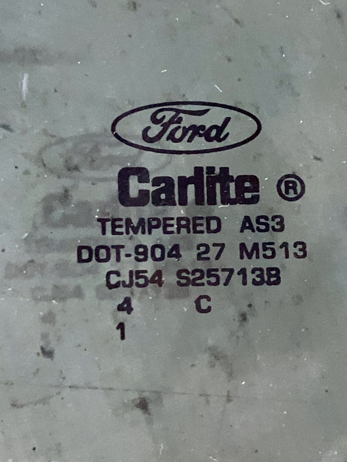 Скло дверей заднє ліве Ford Escape 3 (12-19)
