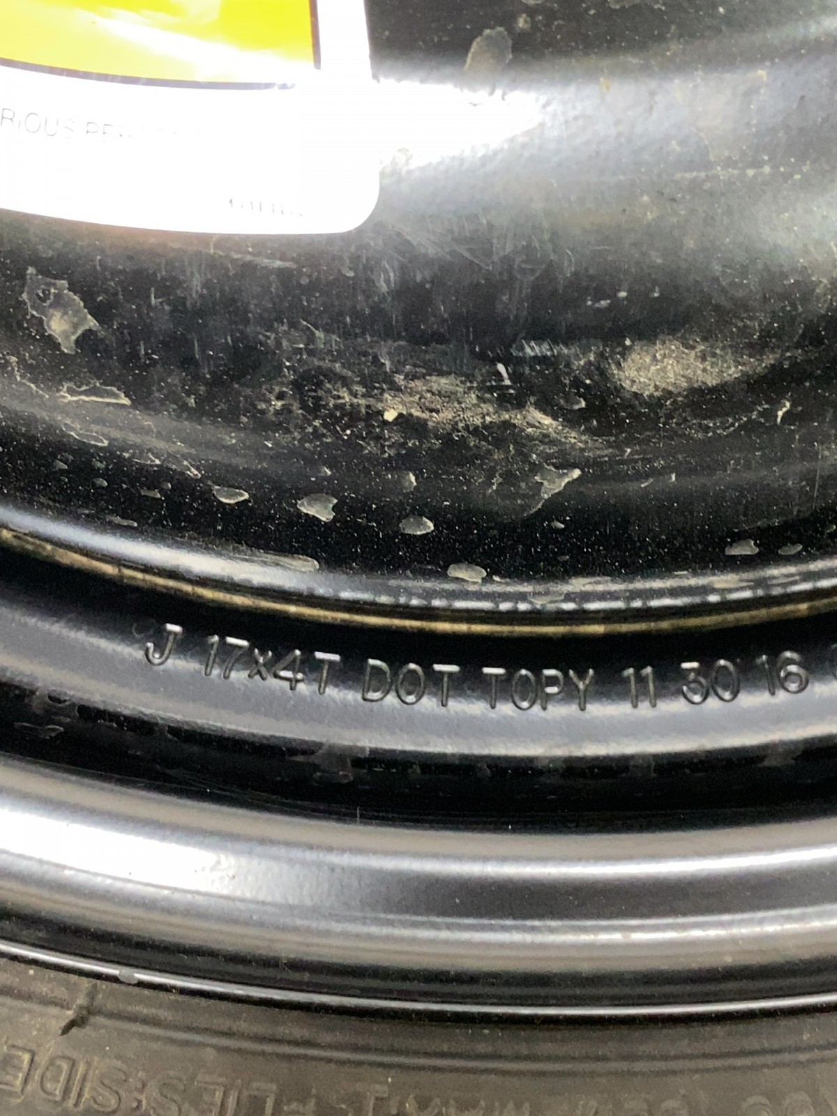 Запасне колесо Nissan Rogue T32