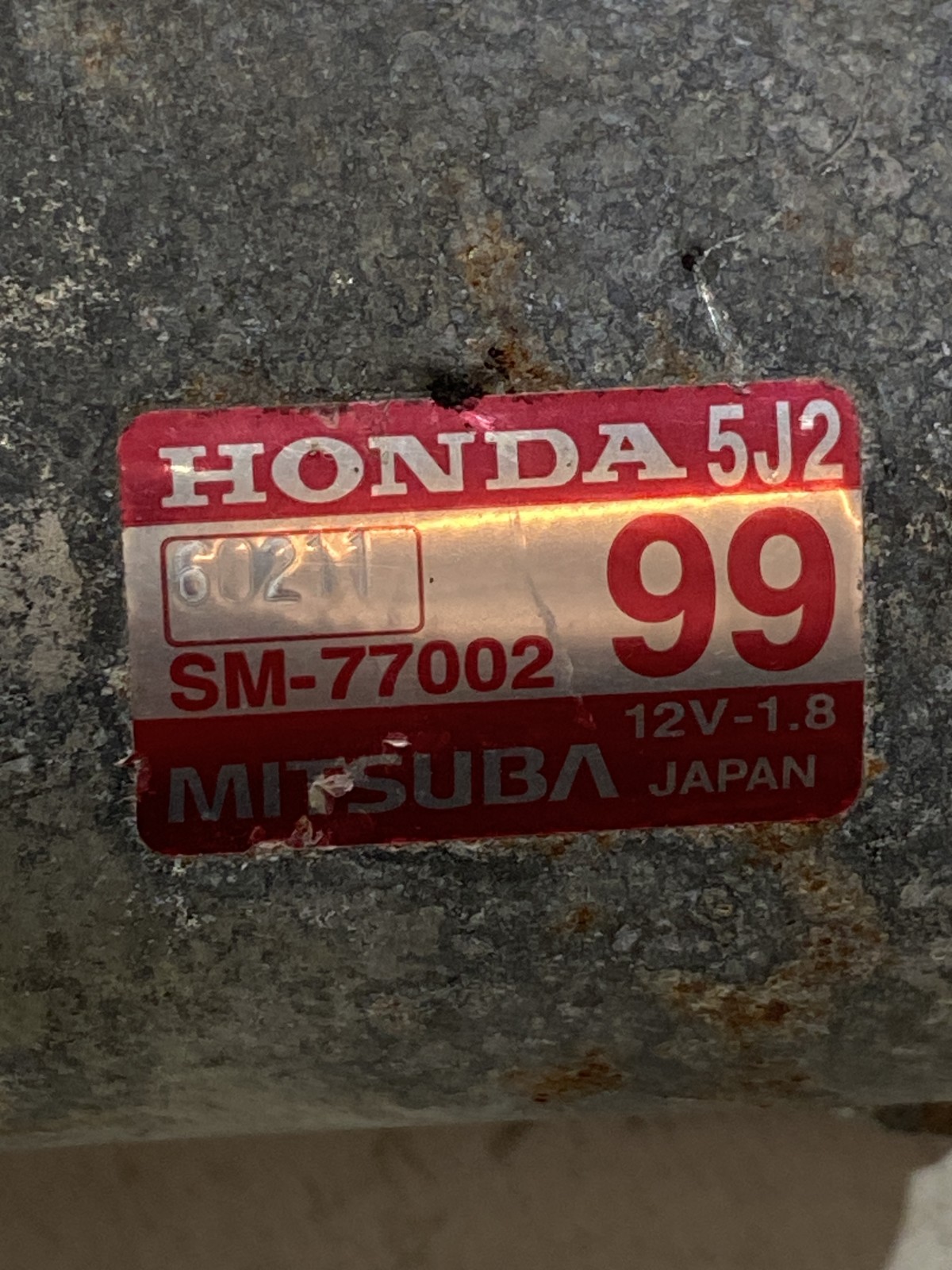 Стартер Acura MDX 3 OEM SM77002