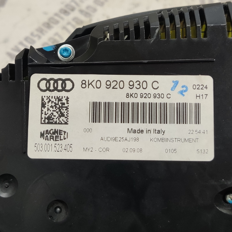 Панель приладів Audi A4 B8 (07-15) 2.0D 8K0920930C