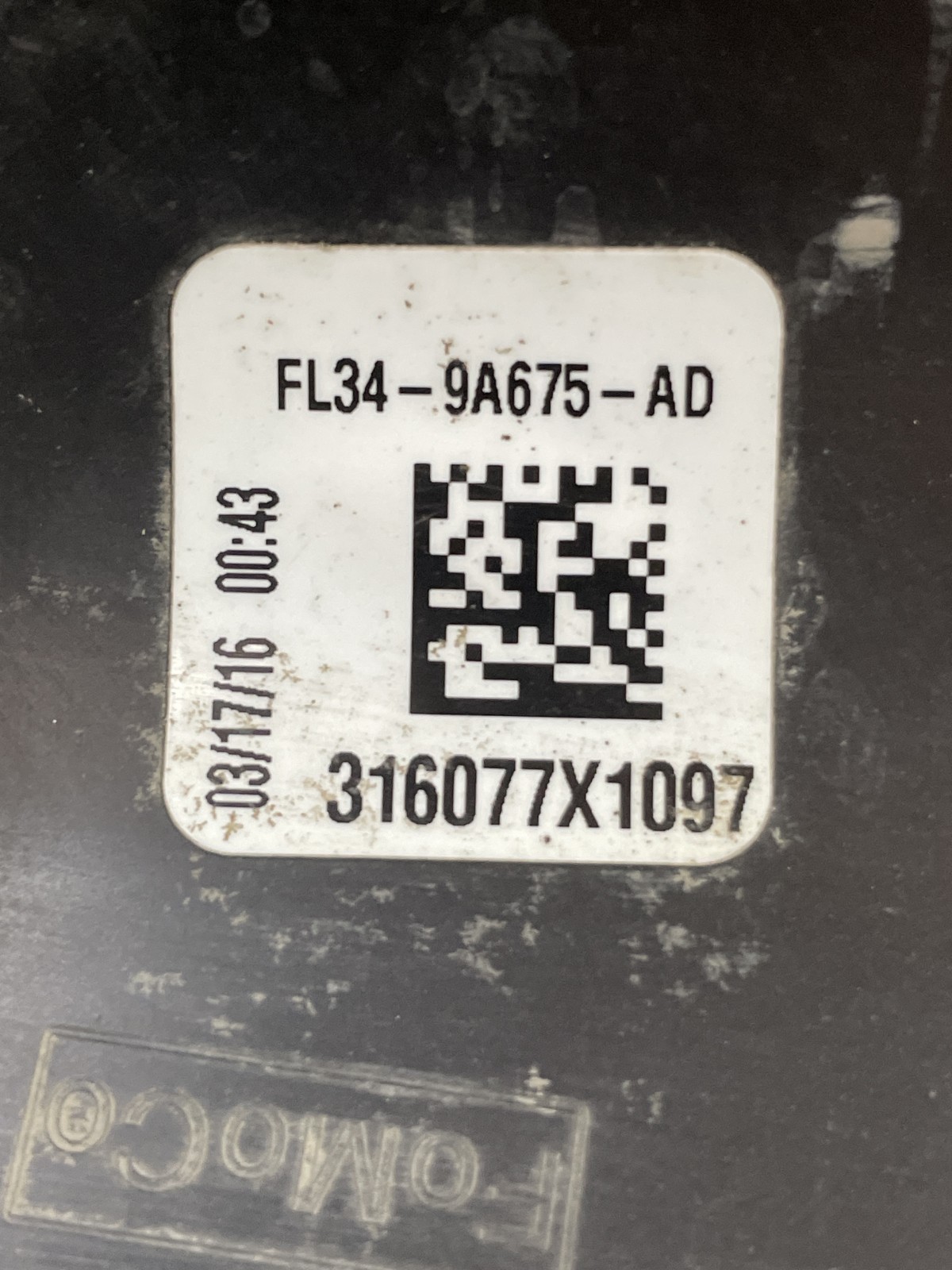 Воздуховод Ford F-150 (09-14) FL349A675AD
